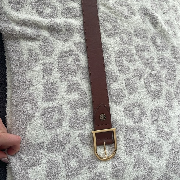 Brown Leather Belt medium - Picture 2 of 3
